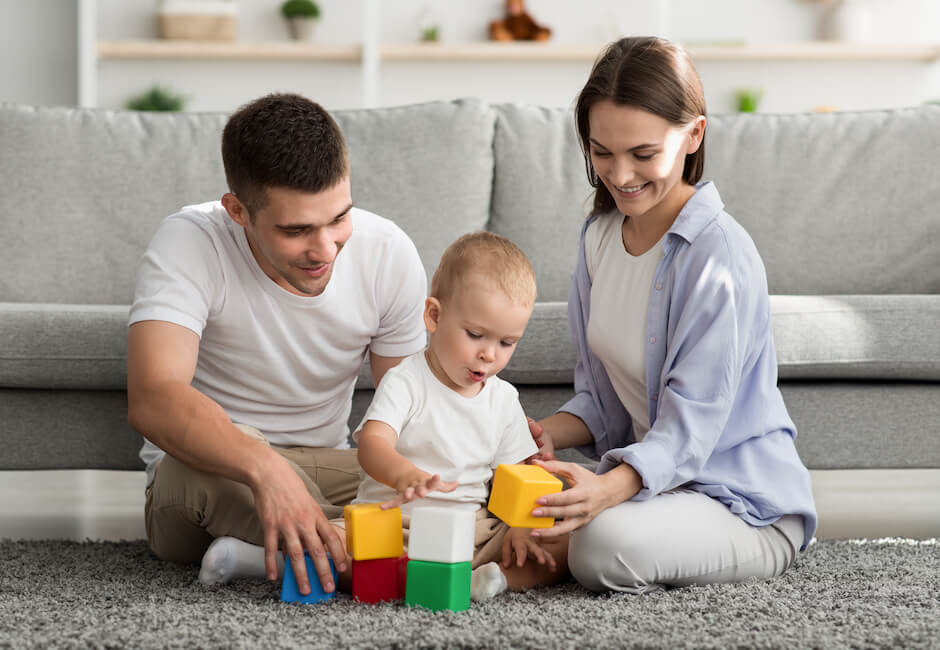 子育て中の夫婦